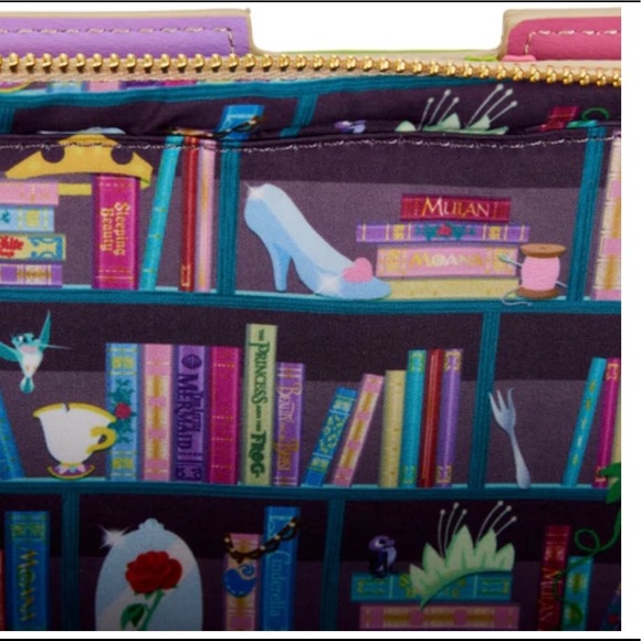 NWT Exclusive - Disney Stitch Shoppe Princess Books Volume 2 Crossbody Bag - Picture 8 of 13